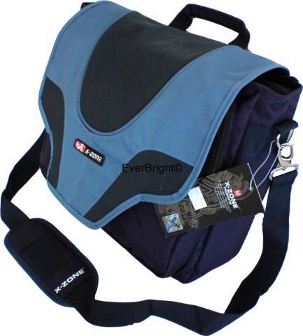 X-ZONE LAPTOP BAG BLUE / GRAY (BRAND NEW)